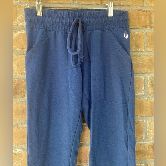Free People Movement Sunny Skinny Sweatpants Joggers, Blue, Size XS - Picture 4 of 8